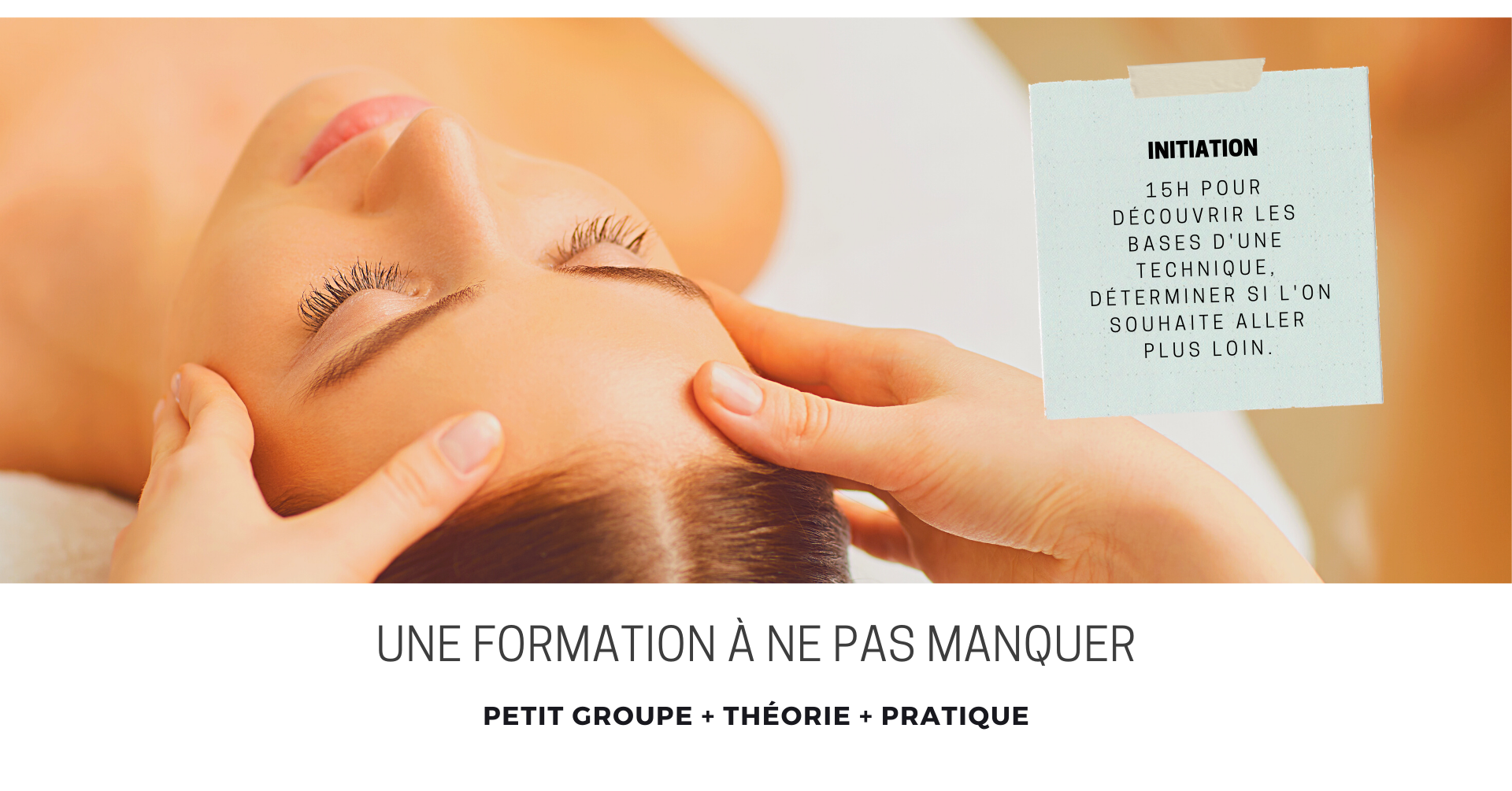 Initiation au cranio-sacré à l'école de massage À fleur de peau Montréal